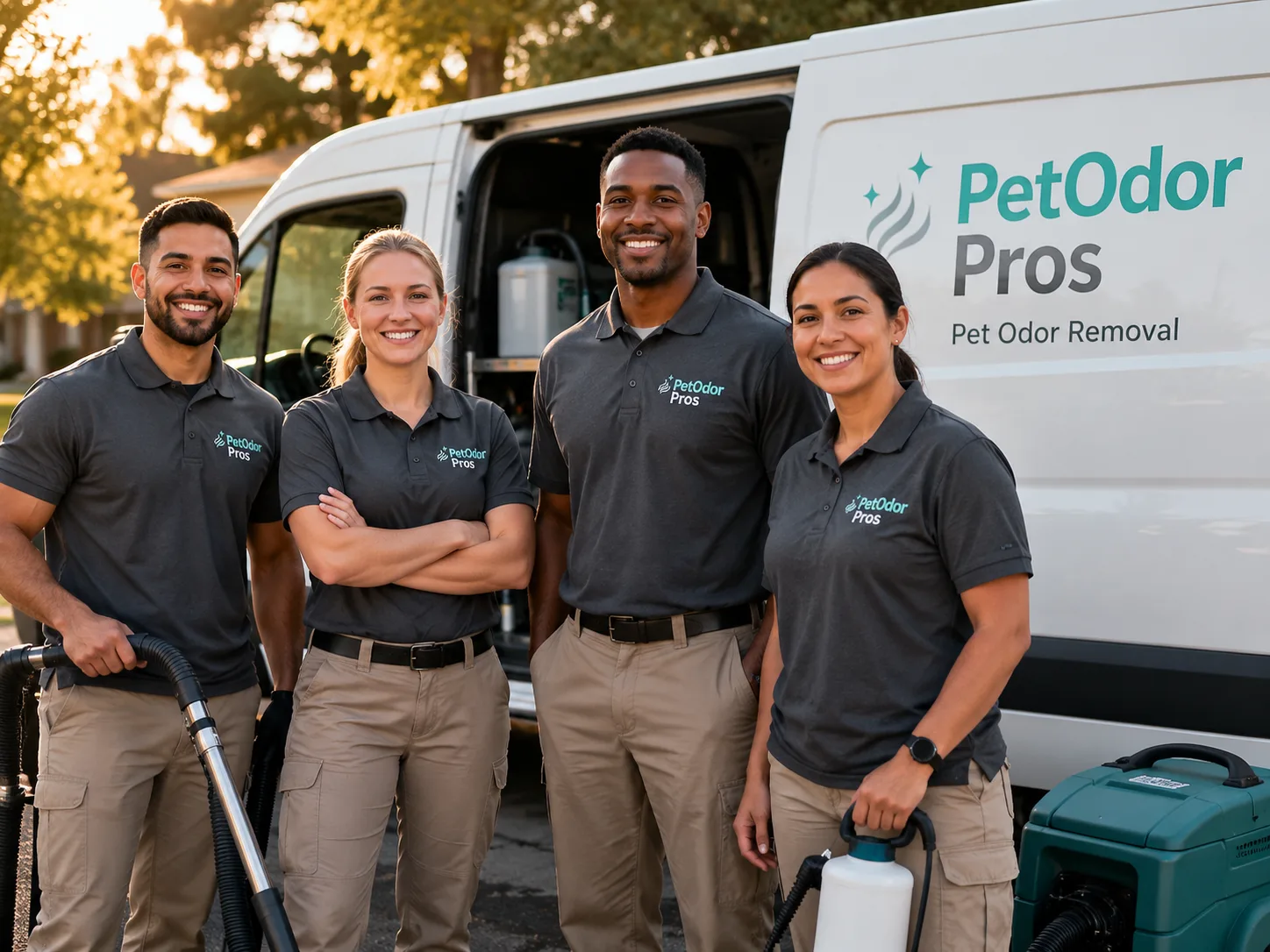 Pet Odor Removal team serving New Troy, MI